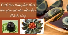 Cách làm trứng bắc thảo đơn giản tại nhà đảm bảo thành công