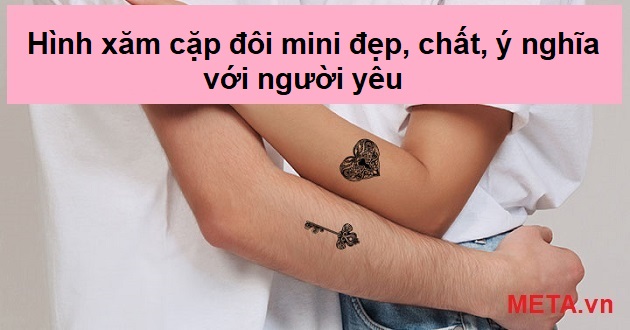 Hình xăm cặp đôi mini đẹp nhất với người yêu
