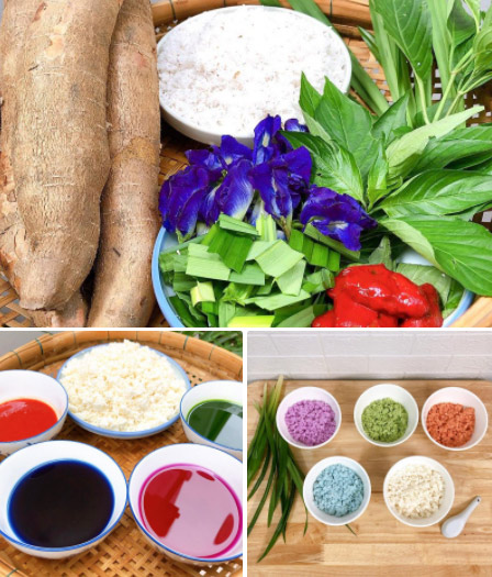Sơ chế các nguyên liệu Sơ chế các nguyên liệu