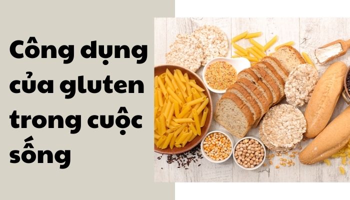 Gluten có tác dụng gì? Gluten có tác dụng gì?