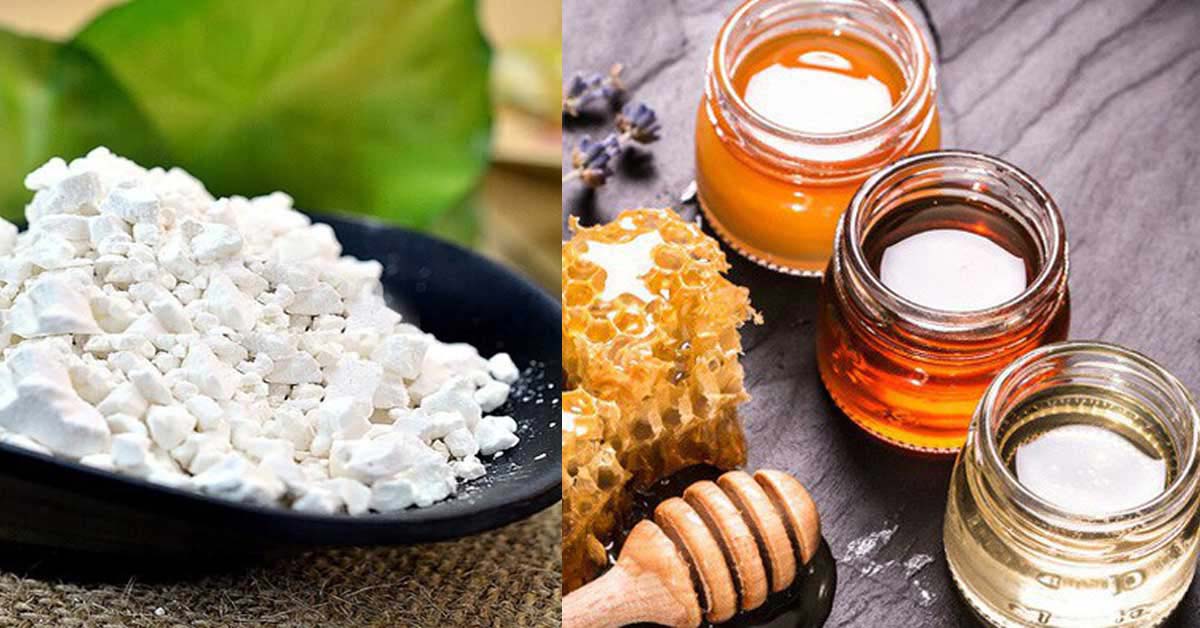 Bột sắn dây kỵ với mật ong