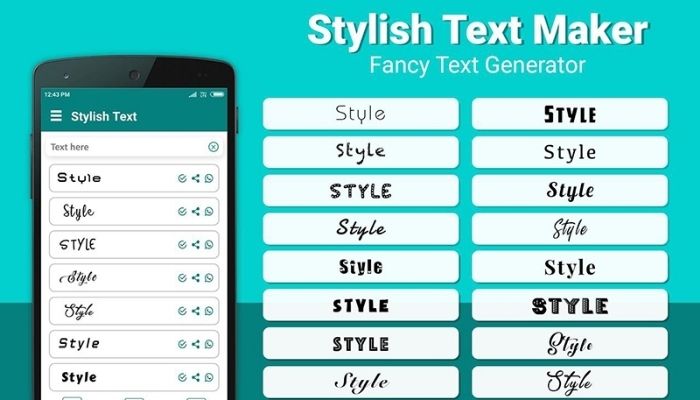 Ứng dụng định dạng chữ trên điện thoại