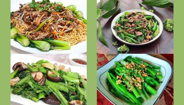 Món từ cải ngồng