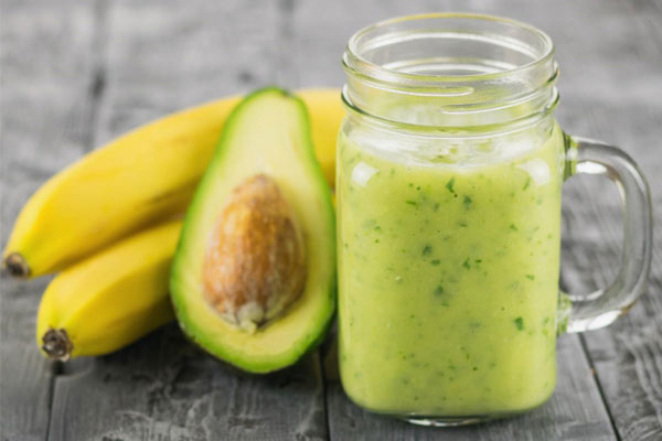 Sinh tố bơ chuối