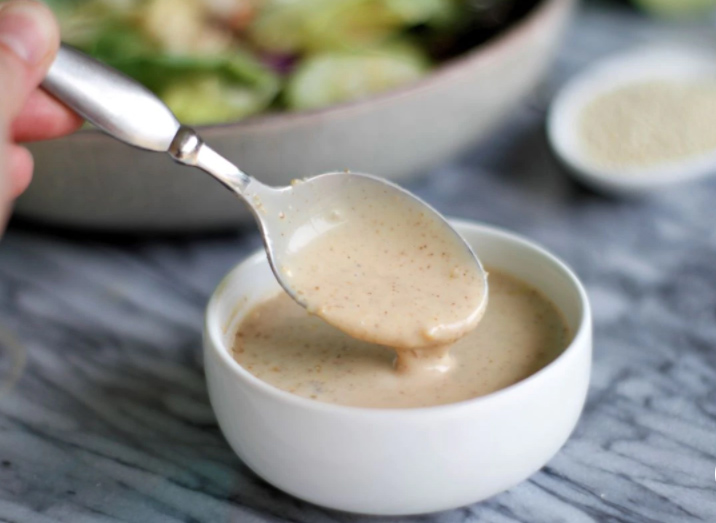 Thành phẩm nước sốt mè rang