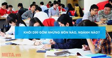 D90 gồm những môn nào, ngành nào? Các trường xét tuyển khối D90