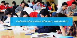 D90 gồm những môn nào, ngành nào? Các trường xét tuyển khối D90