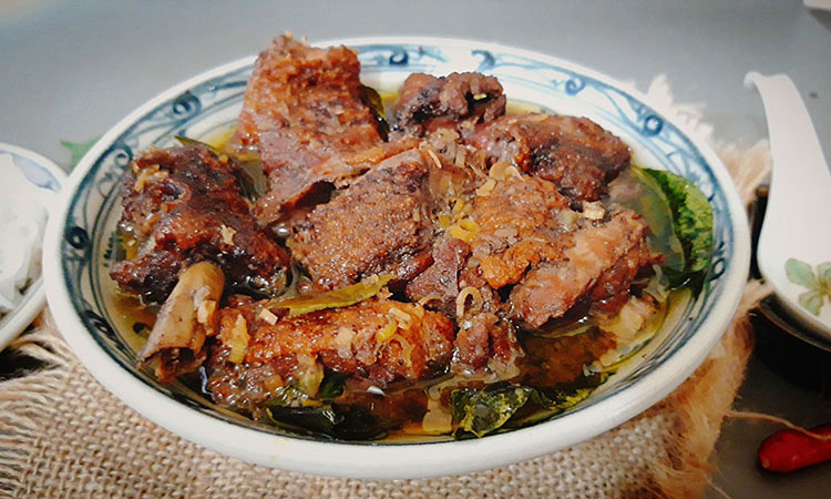 Thịt ngan giả cầy