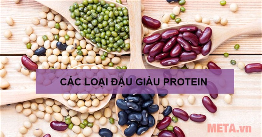 Các loại đậu giàu protein tốt cho sức khỏe