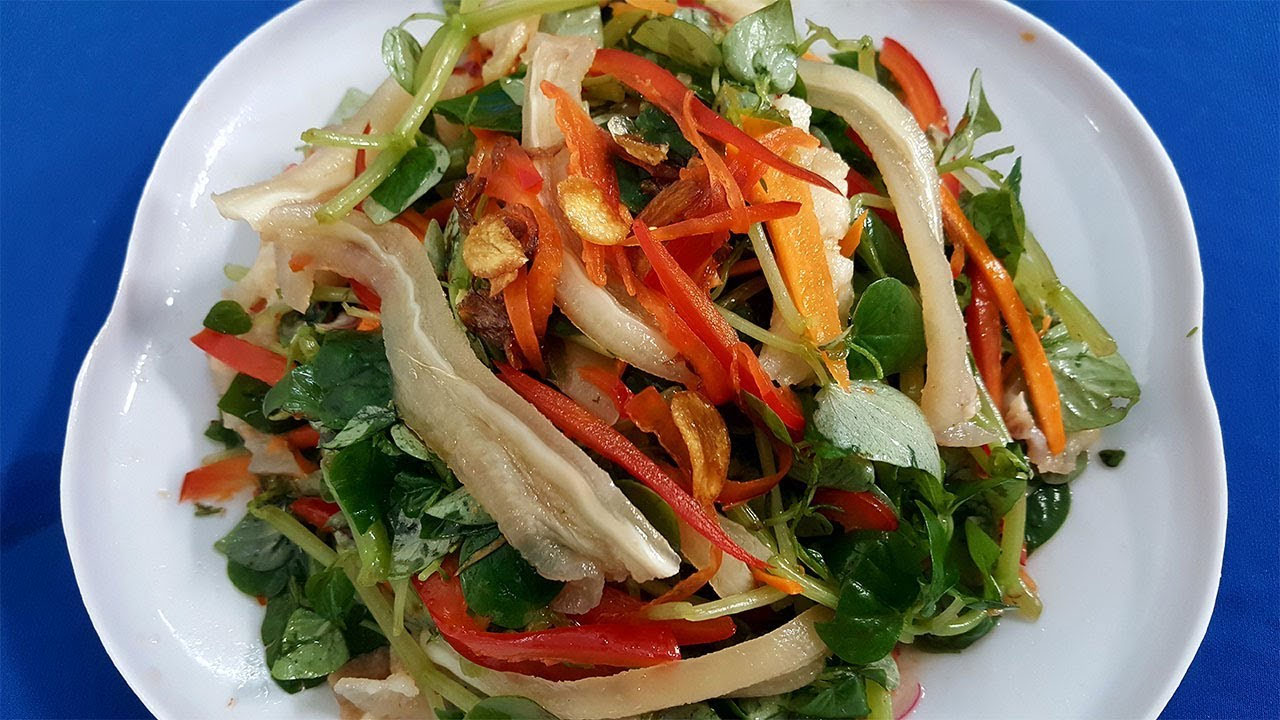 Gỏi rau càng cua tai heo Gỏi rau càng cua tai heo