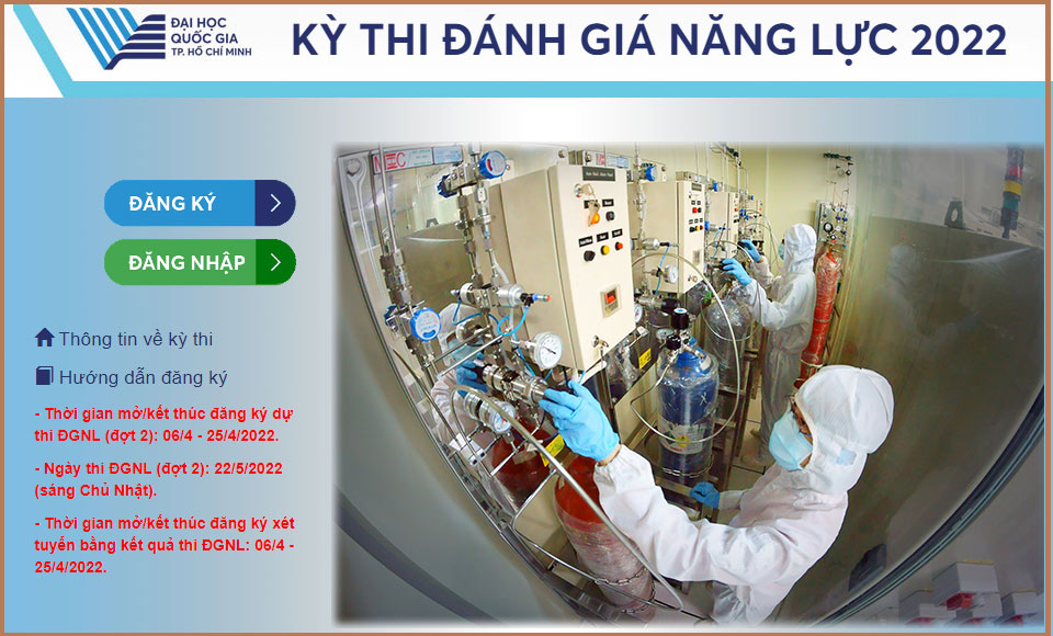 Cách xem điểm thi đánh giá năng lực 2022