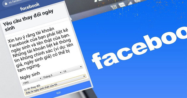 Hướng dẫn cách đổi ngày tháng năm sinh trên Facebook Hướng dẫn cách đổi ngày tháng năm sinh trên Facebook