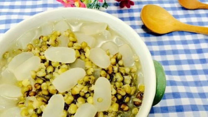 Cách nấu chè hạt đác đậu xanh Cách nấu chè hạt đác đậu xanh