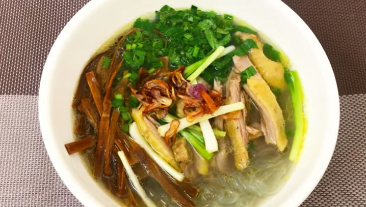 Miến vịt măng khô