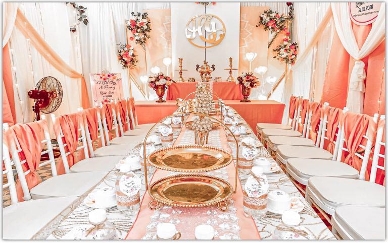 Mẫu background đám cưới đẹp 18