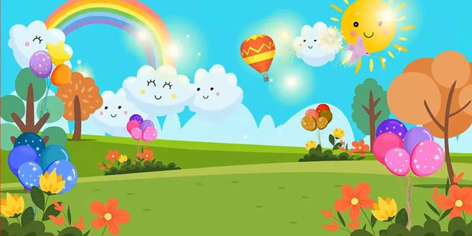 Hình nền mầm non đẹp