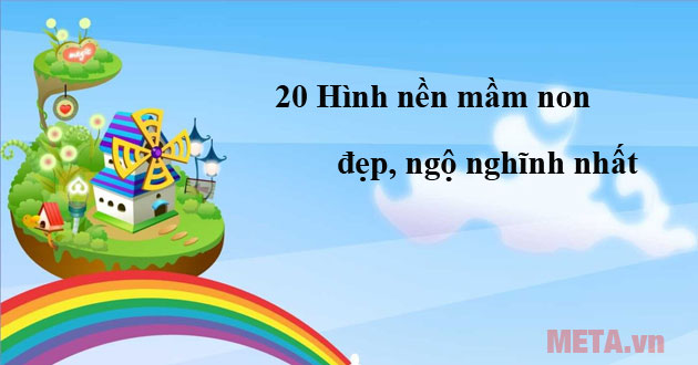 Hình nền mầm non đẹp