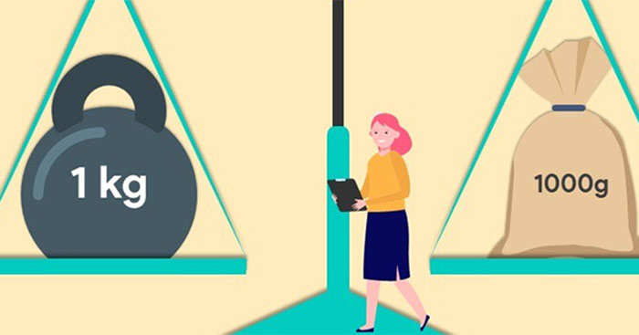 Lưu ý khi đổi đơn vị đo khối lượng