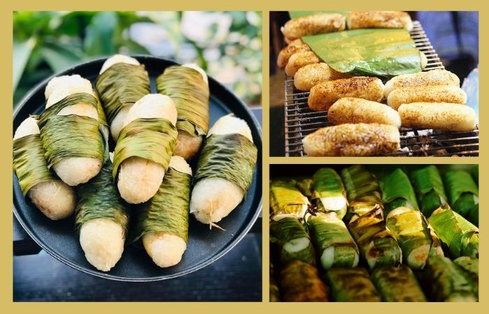 Chuối nếp nướng Chuối nếp nướng