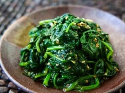 Rau mồng tơi xào tỏi Rau mồng tơi xào tỏi