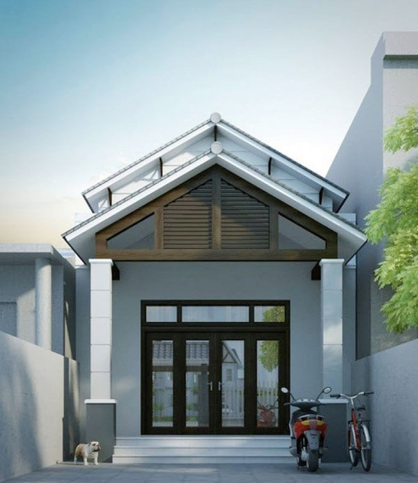 Mặt tiền nhà ống đẹp