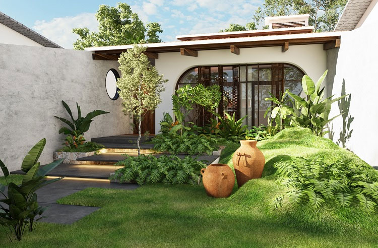 Mặt tiền nhà ống đẹp