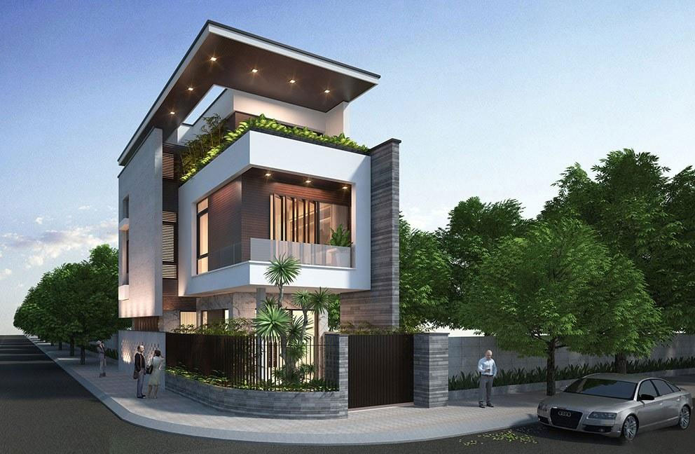 Mặt tiền nhà ống đẹp