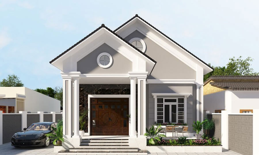 Mặt tiền nhà ống đẹp