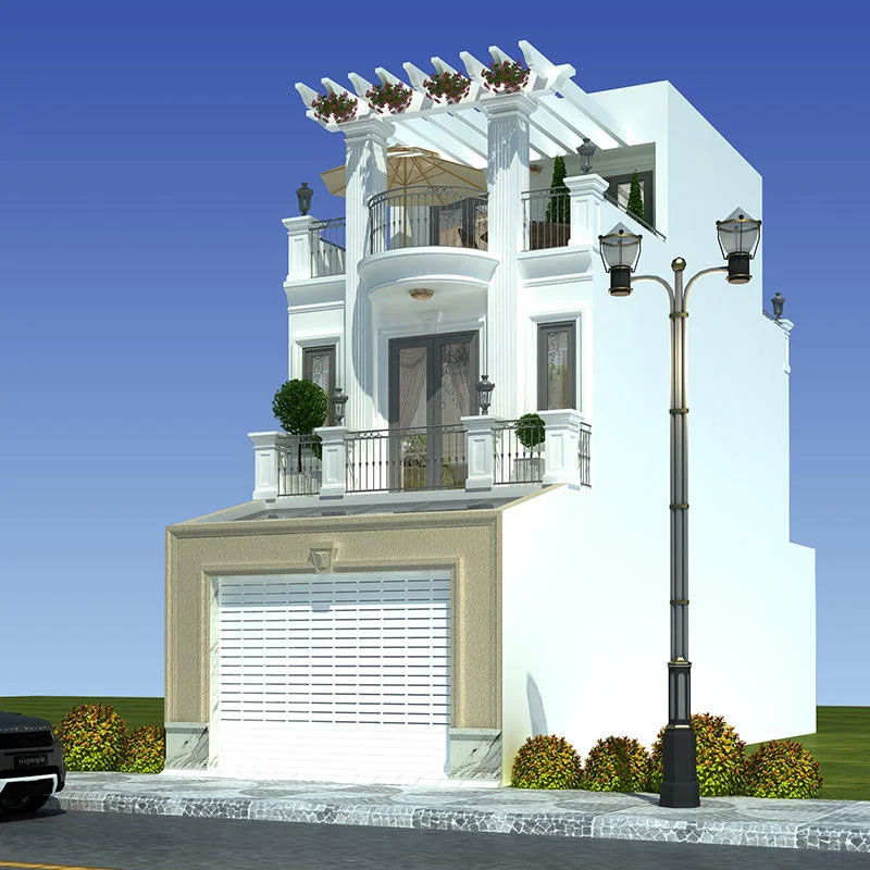 Mẫu nhà ống 2 tầng đẹp