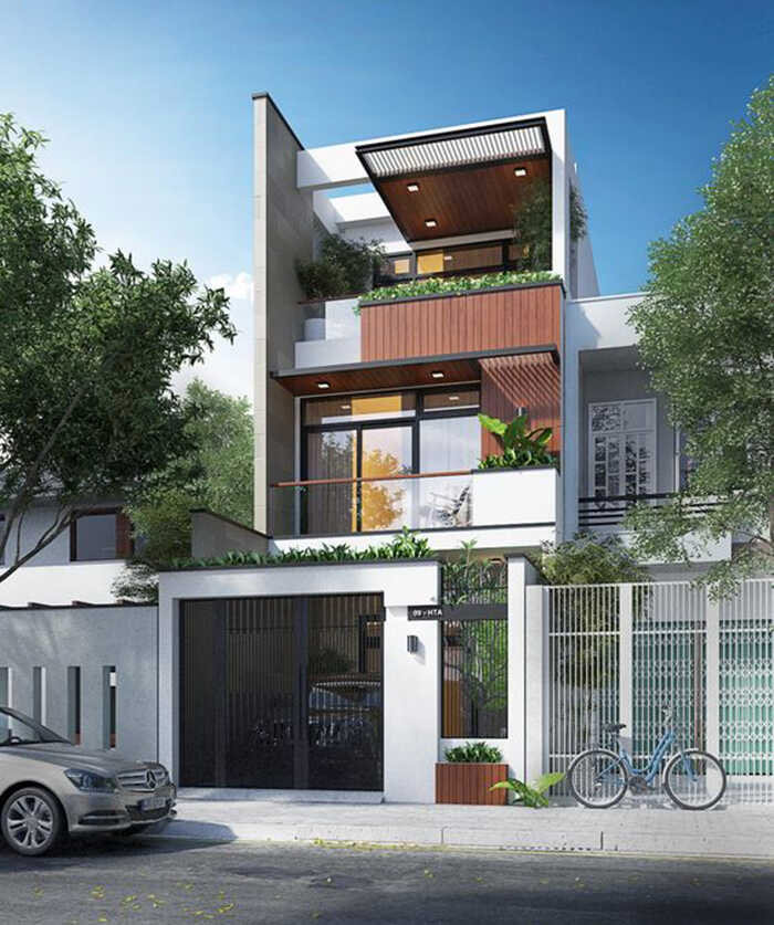 Mẫu nhà ống đẹp 3 tầng 5m đẹp 11