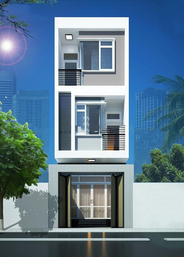 Mẫu nhà ống đẹp 3 tầng 5m đẹp 13