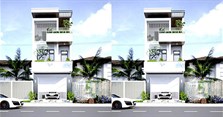 16 Mẫu nhà ống đẹp 3 tầng 5m đơn giản mà hiện đại