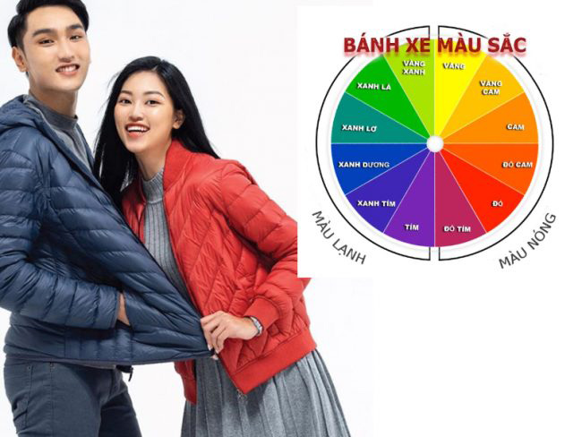 Bảng phối màu quần áo cho nam nữ Bảng phối màu quần áo cho nam nữ