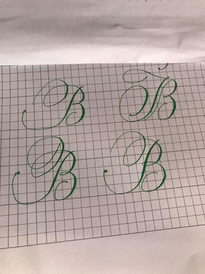 Chữ B sáng tạo Chữ B sáng tạo