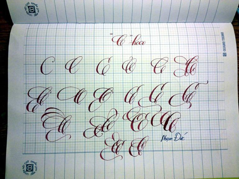 Chữ C sáng tạo Chữ C sáng tạo