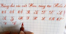 25+ Mẫu chữ hoa sáng tạo dễ viết đẹp nhất