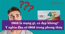0868 là mạng gì, có đẹp không? Ý nghĩa đầu số 0868 trong phong thủy