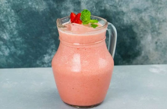 Sinh tố dâu tây sữa chua Sinh tố dâu tây sữa chua