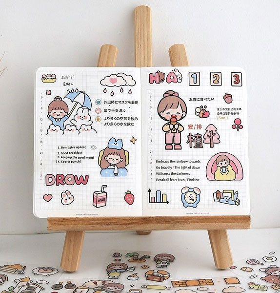Cách trang trí sổ tay Cách trang trí sổ tay