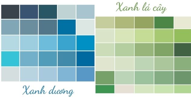 Màu xanh