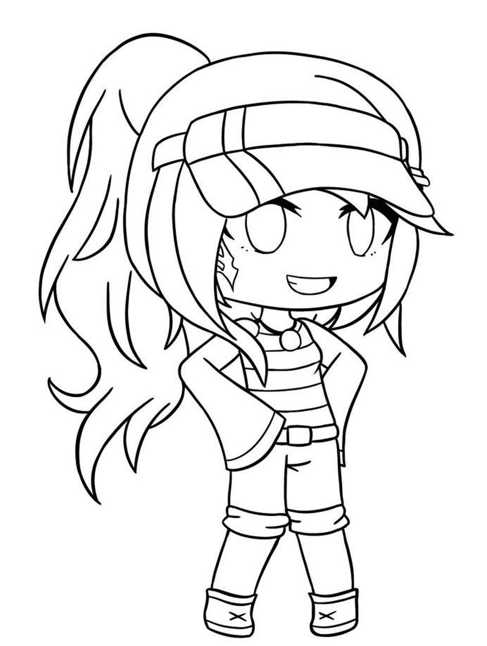 Tranh tô màu anime ngầu