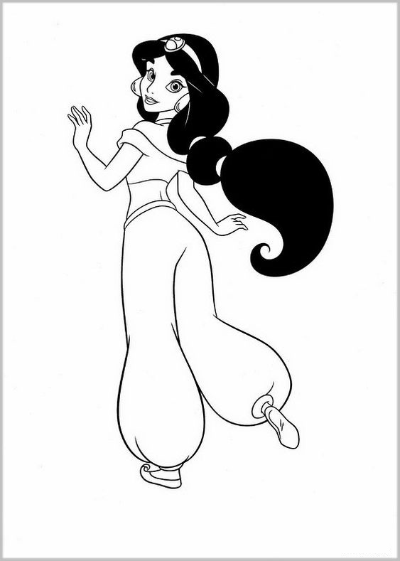 Tô màu tranh công chúa đẹp nhất