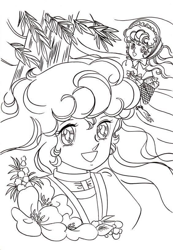 Tranh tô màu công chúa