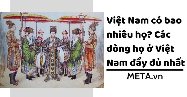 Các dòng họ Việt Nam