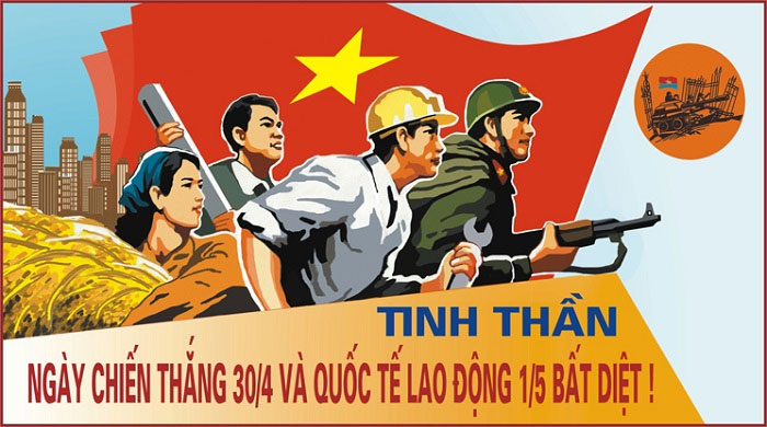Mẫu banner 30/4 và 1/5