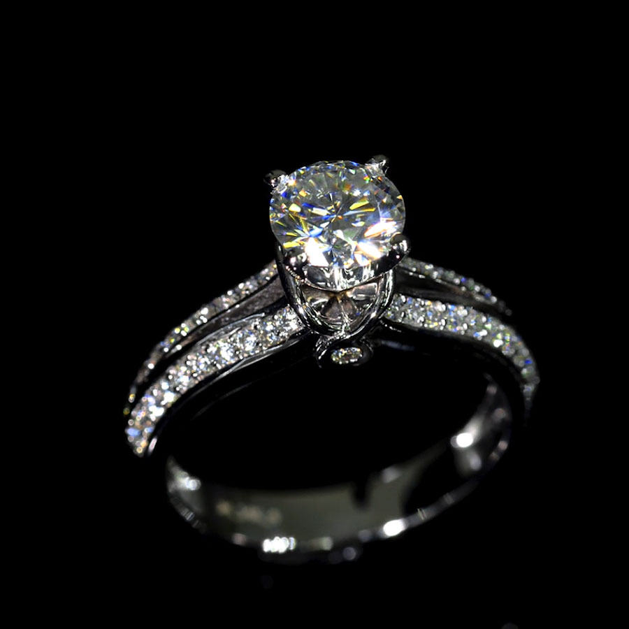 Các mẫu hột xoàn đẹp cho nam, nữ