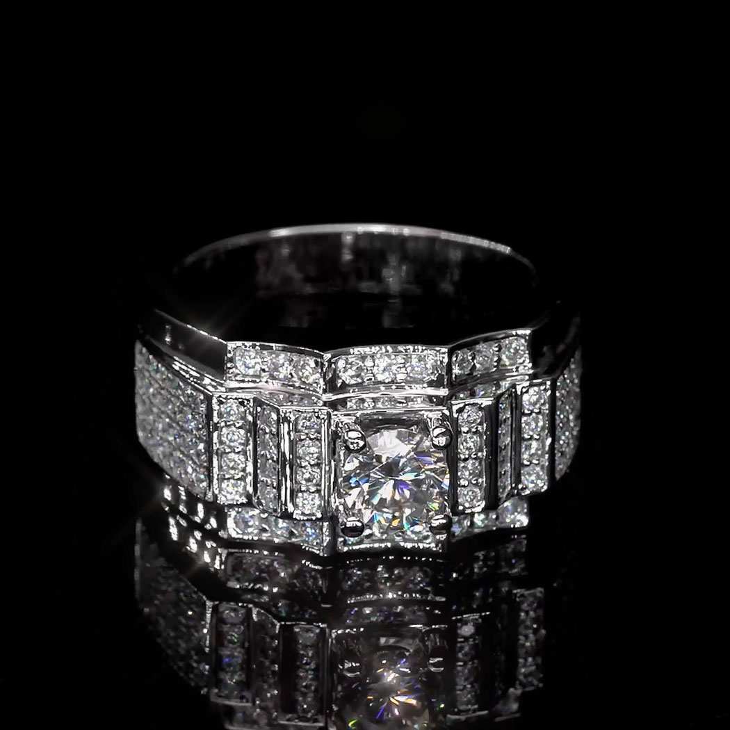 Các mẫu hột xoàn đẹp cho nam, nữ