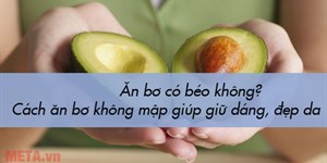 Ăn bơ có béo không? Cách ăn bơ không mập giúp giữ dáng, đẹp da