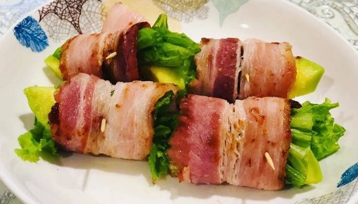 Thịt ba chỉ cuộn bơ