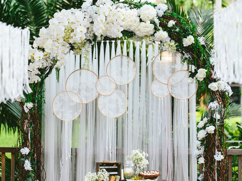 Backdrop đám cưới